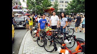 2016 Velosolex & Citroen Bastille Day Rendezvous, NYC, USA