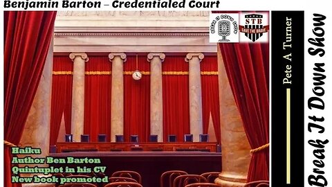 Benjamin Barton – Credentialed Court