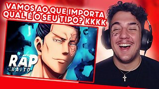 REACT KAITO - BATER DE PALMAS | Aoi Todo (Jujutsu Kaisen) | LÉO MURIEL REAGINDO