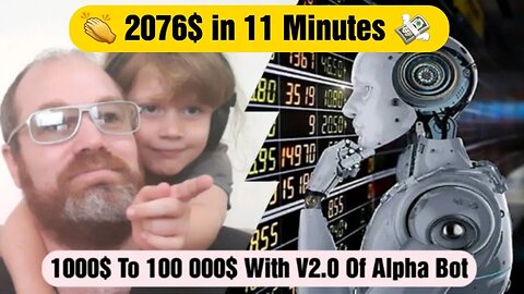 Alpha Bot Just Made Me 2076$ - Free binary options robot