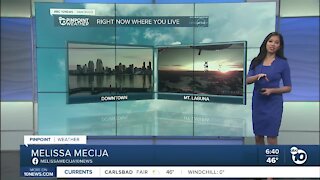 ABC 10News Pinpoint Weather for Sun. Jan. 31, 2021