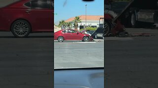 Smashed! BMW i3 vs Lexus…. Can’t have anything nice in Las Vegas