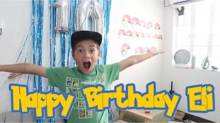 Eli's 10th Birthday in the Philippines | Pokemon Birthday party