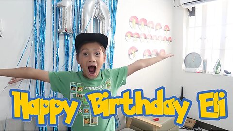 Eli's 10th Birthday in the Philippines | Pokemon Birthday party