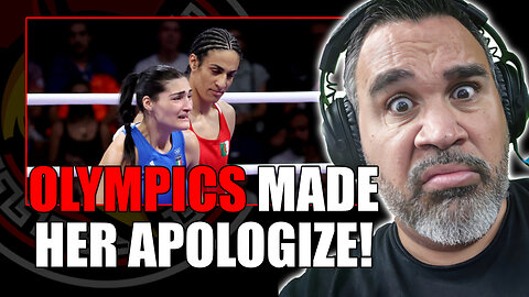 WTF: They really made Angela Carini Apologize? #olympics #paris2024