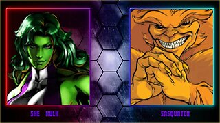 Mugen: She Hulk vs Sasquatch