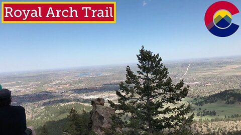 Hiking the Royal Arch Trail at Chautauqua Park