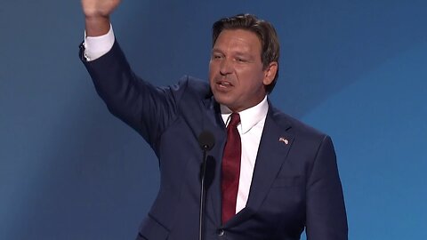 Florida Gov. Ron Desantis Speaks At Republican National Convention