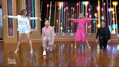 Val Chmerkovskiy & Jenna Johnson Teach Kelly and Mark How to Jive