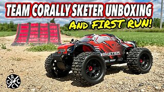 Team Corally Sketer XP 4s Basher: Unboxing and First Run!