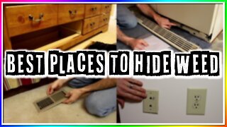 BEST PLACES TO HIDE YOUR WEED FROM YOUR PARENTS!