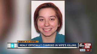 Nealy officially charges in wife's killing