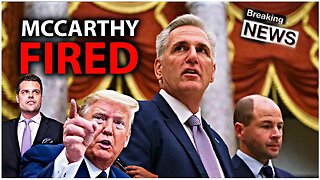 Kevin McCarthy Officially FIRED and Humiliated!! Matt Gaetz DESTROYS Washington Elites