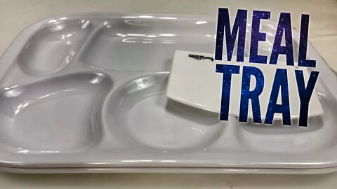 Stackable Melamine Meal Food Tray by MBW NW Brands Review