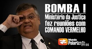 🧨 BOMBA! Ministério da Justiça de Flávio Dino fez reuniões com Comando Vermelho