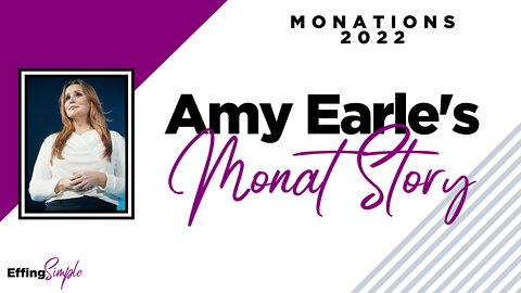 Amy Earle's Monat Story // MONATIONS 2022