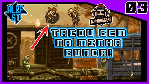 O Que a Gente faz Com o Resto Das Granadas?! - Metal Slug X COOP PC - PT 03