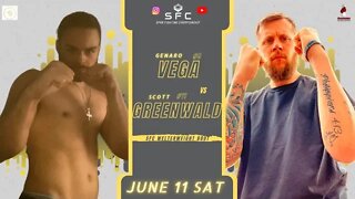 SFC FIGHT NIGHT 20: VEGA VS GREENWALD || JUNE 11, 2022
