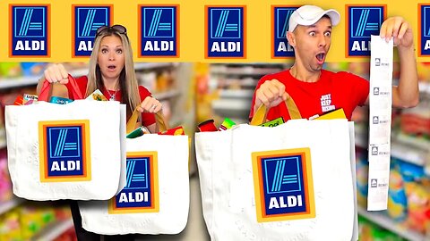 Can we BUY our WEEKLY FOOD SHOP from ALDI for £30 *grocery haul