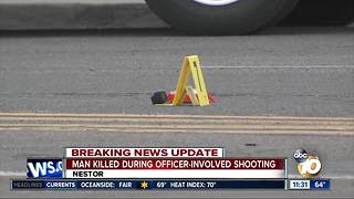 Witness describes incident that escalated into officer-involved shooting in Nestor