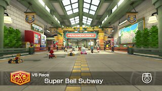 Mario Kart 8 Deluxe - 50cc (Hard CPU) - Super Bell Subway