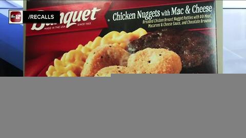 Banquet chicken nugget meals recalled