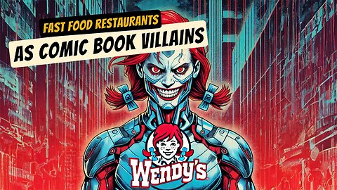 Fast Food Restaurants as Comic Villains