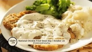 Lunchtime Chat-National Chicken Fried Steak Dayn
