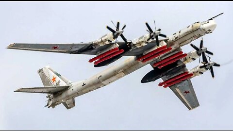 Former Ukraine: Russian strategic bombers Tu-95 "Bears" over the Kherson region