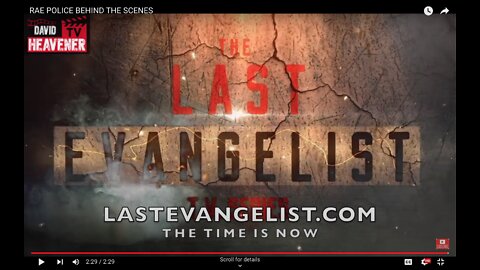Why you want to see Last Evangelist premiere February 26