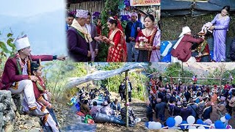 NEPALI TRADITIONAL RAI CULTURE WEDDING CEREMONY