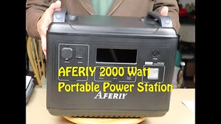 AFERIY 2000W Portable Power Station - Never Fear Power Failure