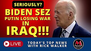 Biden's Mental Health Questioned AGAIN ( "Putin Losing In Iraq! ) | Maverick News