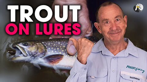 How I Used LURES to Catch Brook Trout!!! EASY