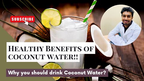 Healthy Benefits Of Coconut Water