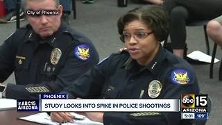 Study to look into spike of officer-involved shootings in Phoenix