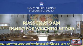 NCTV45 CATHOLIC MASS HOLY SPIRIT PARISH (ST VITUS) 9:00 AM TUESDAY MAY 31 2023