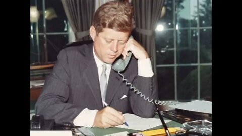 Cuban Missile Crisis Call with General Eisenhower and JFK