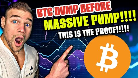 ⚠️ 🚨 DUMP before MASSIVE PUMP!?!!?!!?! ⚠️🚨 (PROOF FROM THE CHARTS)
