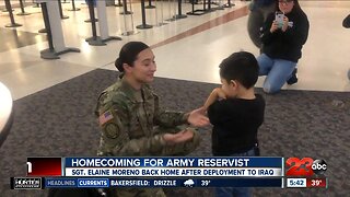 Homecoming for Army Reservist