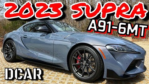 Does the A91-6MT Supra live up to the Hype?! - 2023 Toyota GR Supra A91-6MT Review