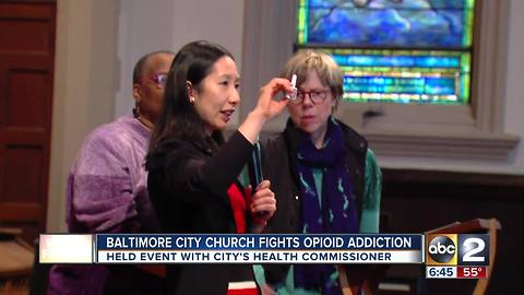 Baltimore City church taking steps to fight opioid addiction
