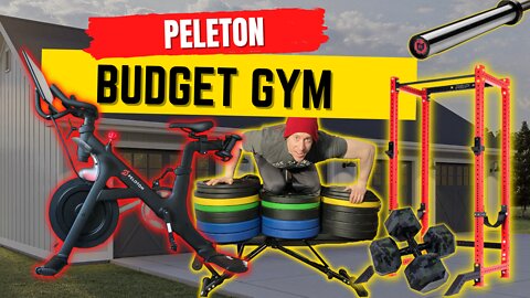 Full Home Gym Budget Build | Less than a Peleton