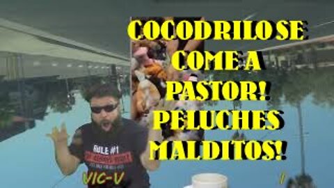 COCODRILO SE COME A PASTOR! Y DESTRUYEN PELUCHES ENDEMONIADOS!