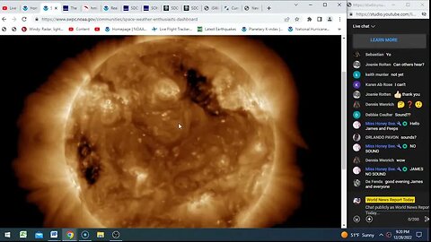 Space Weather Update Live With World News Report Today December 28th 2022!