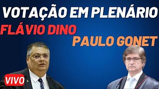 AO VIVO - VOTAÇÃO EM PLENÁRIO DOS NOMES DE FLÁVIO DINO (STF) E PAULO GONET (PGR).