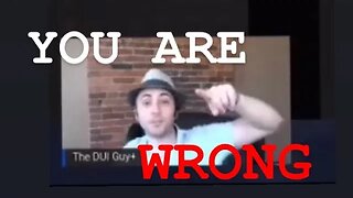 DUI Guy Calls out Haters - YOU KNOW WHO YOU ARE - Lawyer Laptop Lie is Legal Bytes Lawtube Drama