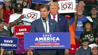 Dr. Oz at Save America Rally in Scranton/Wilkes-Barre, PA - 9/3/2022