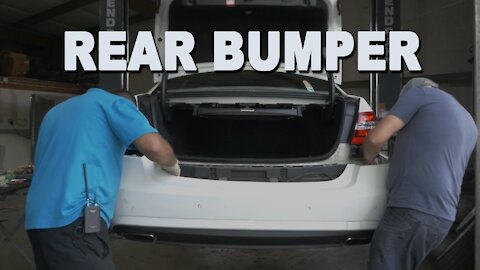 How To Rear Bumper Removal - 2013 Mercedes Benz E55