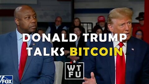 Donald Trump: "More and more I'm seeing people wanting to pay, Bitcoin"